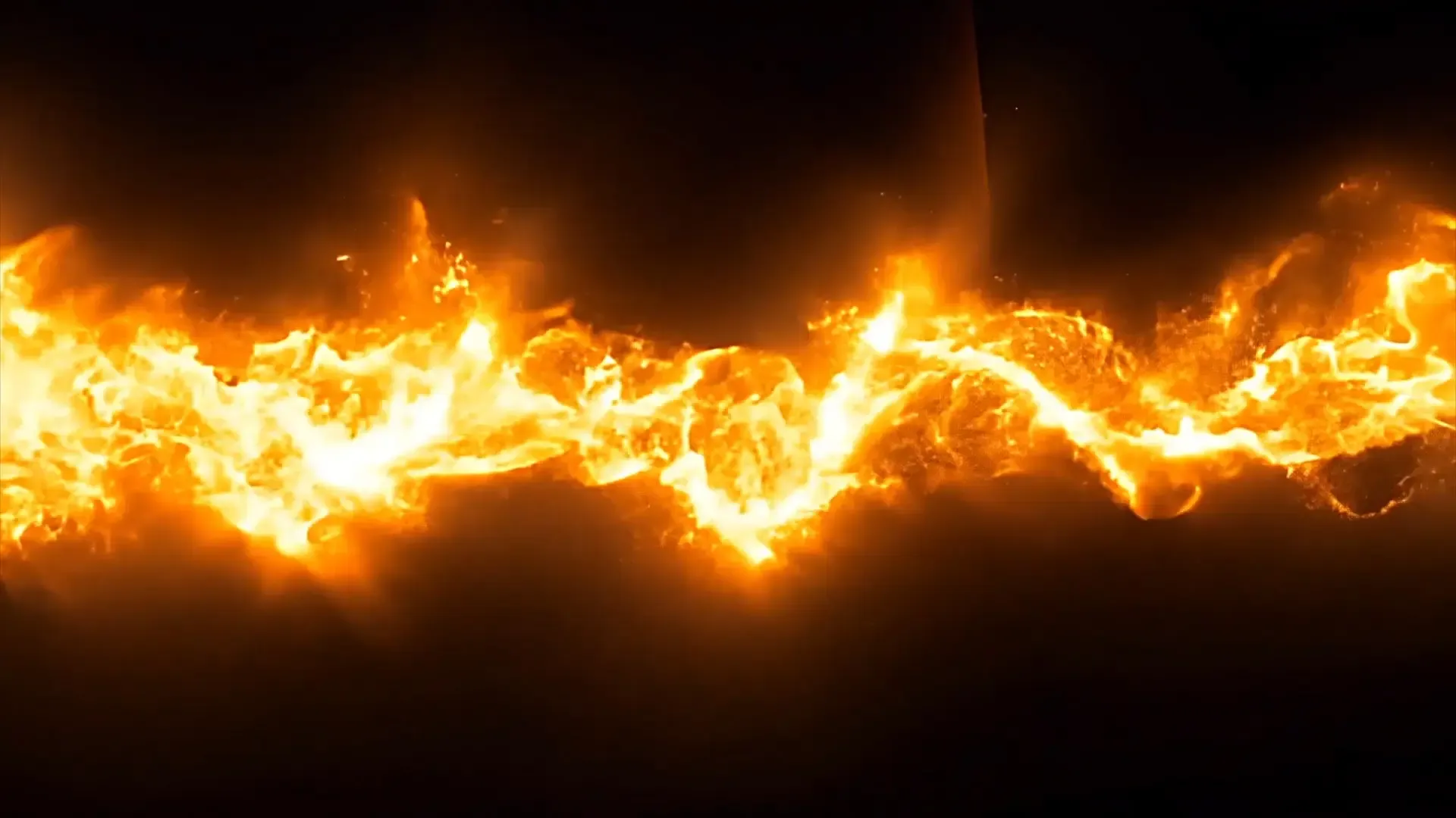 Wildfire Fury Intense Overlay for Dramatic Title Animation